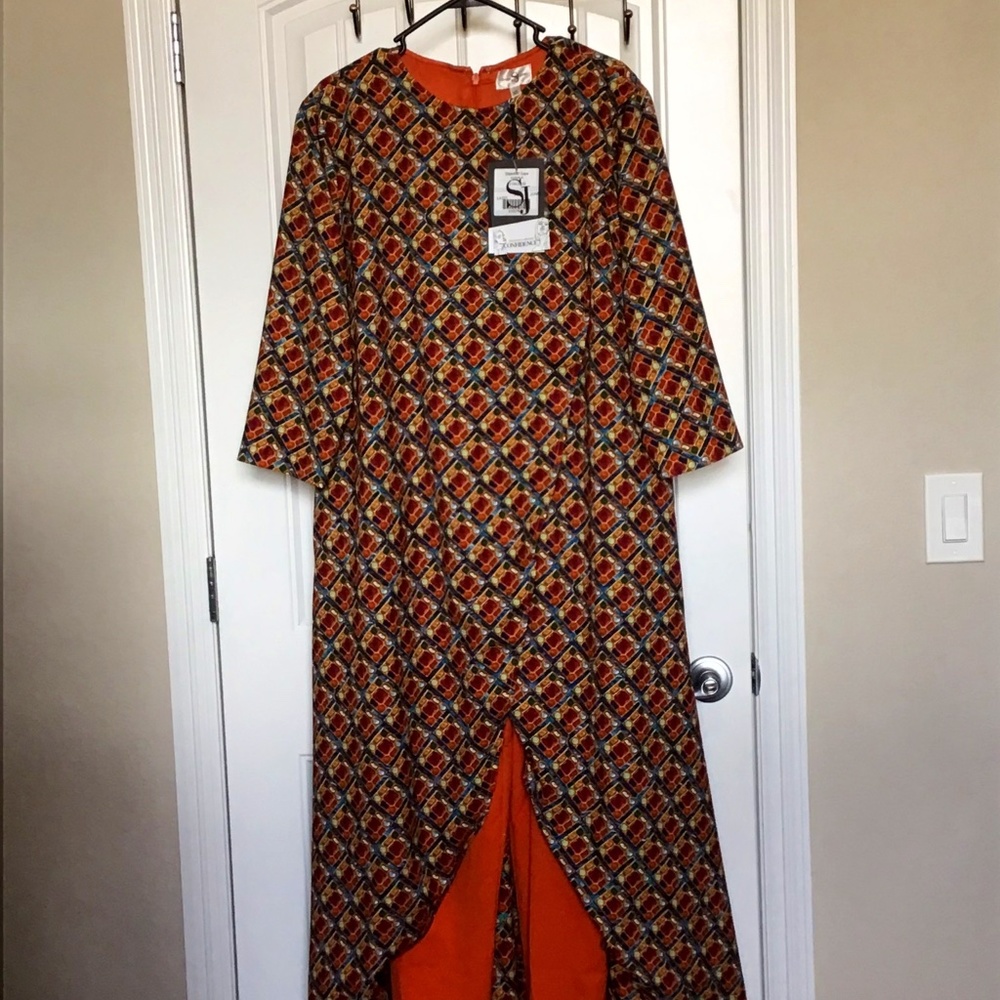Sassy Jones Zebediah Jumpsuit Size XL NWT